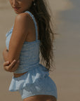 Modest Full Coverage High Waisted Bikini Bottoms