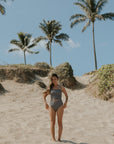 Full coverage high waisted bikini bottoms
