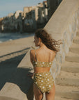 Seamless modest bikini set for women