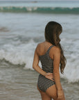 Cute One Shoulder High Waisted Tankini