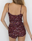 Charlotte Top | Ditsy Floral Scoop Neck Tankini Top