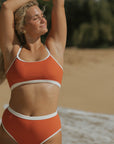 Cute Modest Full Coverage Trendy Bikini Swimwear 
