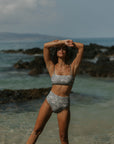 Tummy Control Full Coverage Straight Neckline Bikini