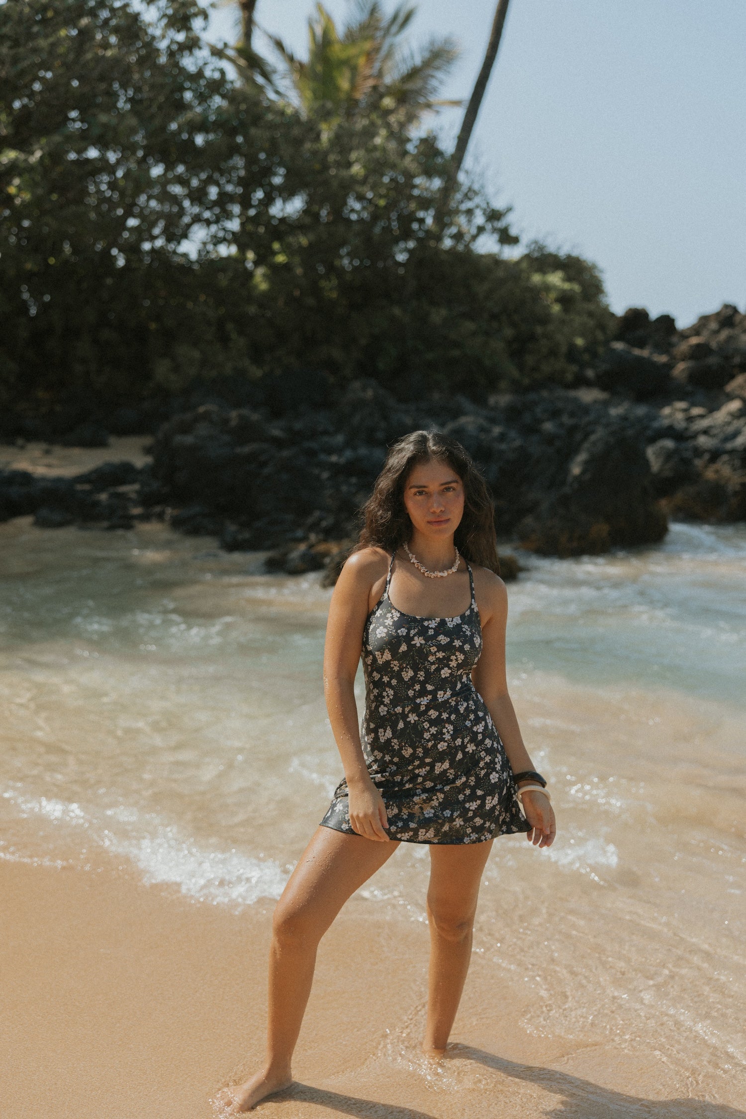 Cute Flare Corset Swim Dress