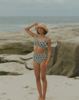 Cute Modest Square Neck Bikini