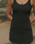 Full Coverage Cute Modest Swim Dress with Scoop Neck